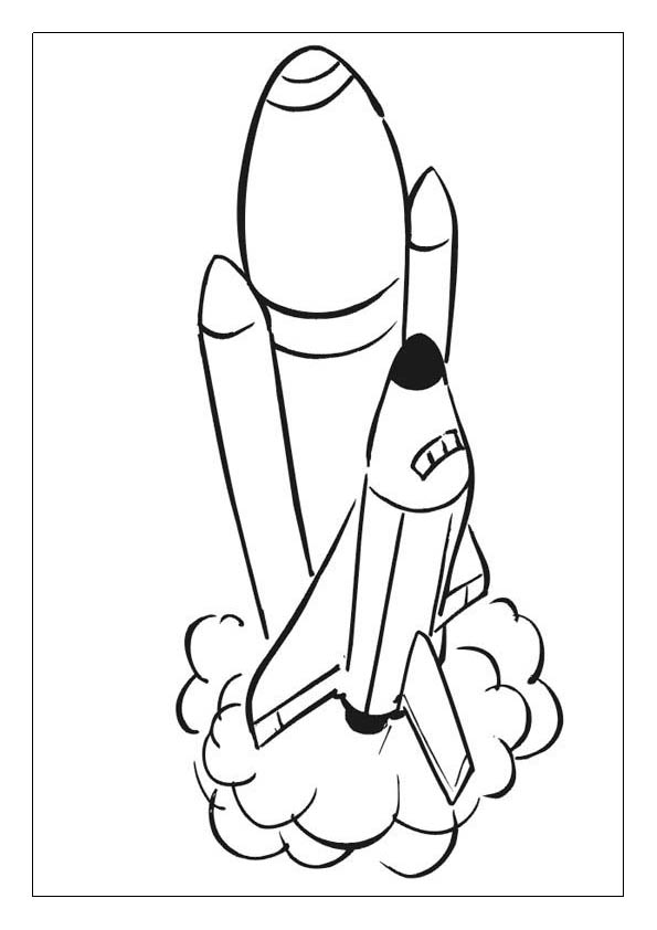 Spaceship coloring pages, printable coloring sheets