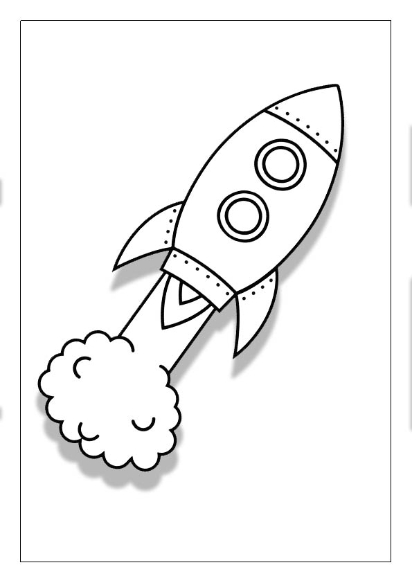 Spaceship coloring pages, printable coloring sheets